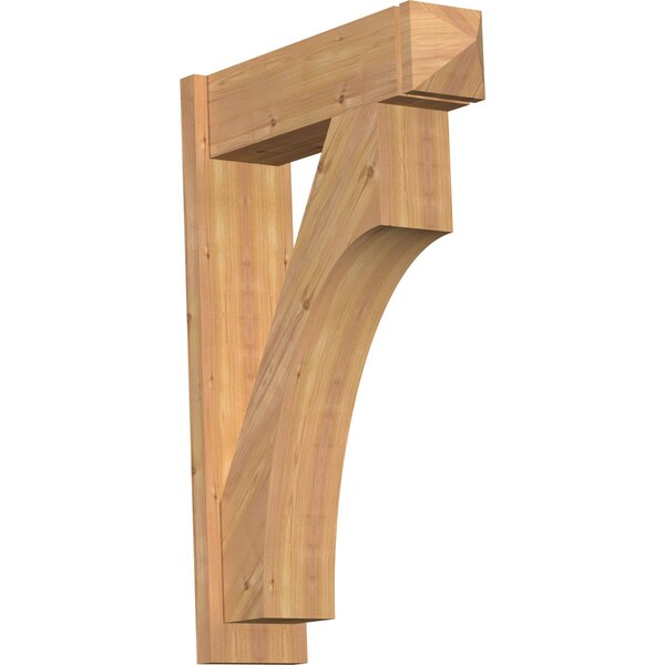 Ekena Millwork Westlake Arts & Crafts Smooth Outlooker, Western Red Cedar, 7 1/2"W x 26"D x 38"H OUT08X26X38WTL03SWR - main